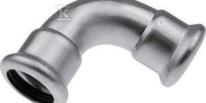 KOLANO 42MM-90ST INOX PRESS