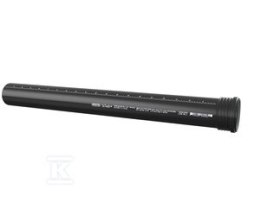 RURA PP-HT SITECH+ 75X500 SANIT.CZARNA