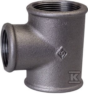 TRÓJNIK REDUK B1NR25 5/4X1/2X5/4 CZARNY TRÓJNIK REDUK B1NR25 5/4X1/2X5/4 CZARNY
