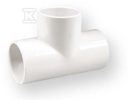 TRÓJNIK RÓWNOPRZELOTOWY KW/KW/KW PVC 2