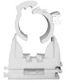 UCHWYT POJEDYNCZY NOFIX 1 1/2-PVC-U
