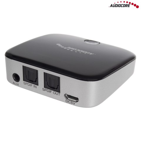 Adapter bluetooth 2 w 1 transmiter odbiornik Audiocore AC830 - Apt-X Spdif - Chipset CSR BC8670 Adapter bluetooth 2 w 1 transmiter odbiornik Audiocore AC830 - Apt-X Spdif - Chipset CSR BC8670