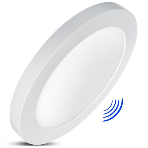 Panel plafon LED 7in1 podtynkowy natynkowy ultra slim 30W 3 kolory (WW, NW, CW) Led4U LD142 mikrofala wbudowany zasilacz Panel plafon LED 7in1 podtynkowy natynkowy ultra slim 30W 3 kolory (WW, NW, CW) Led4U LD142 mikrofala wbudowany zasilacz