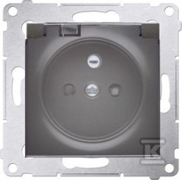 GN.IP44 Z/USZCZ.TRANSP ANTRACYT SIMON54