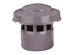 KOMINEK WYWIEWNY PVC 110 POPIEL KAN WEW
