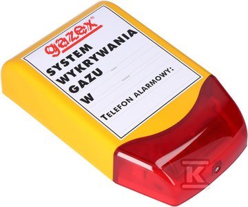 SYGNALIZATOR OPT-AKUST.SL-21 (12V,NAPIS) SYGNALIZATOR OPT-AKUST.SL-21 (12V,NAPIS)