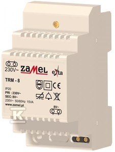 TRM-8 TRANSF.230/8V AC 15VA TRM-8 TRANSF.230/8V AC 15VA