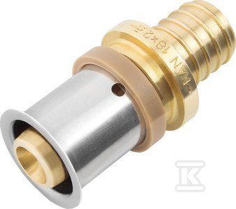 ZŁĄCZKA PRZEJŚCIOWA 18X2/16X2 PUSH ZŁĄCZKA PRZEJŚCIOWA 18X2/16X2 PUSH