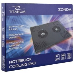 TA102 Titanum podstawka chłodząca pod notebook 15.6'' zonda