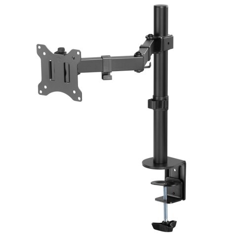 Uchwyt biurkowy do monitora LCD Maclean, podwójne ramię, VESA 75x75 oraz 100x100, 17-32", 8kg, MC-883 Uchwyt biurkowy do monitora LCD Maclean, podwójne ramię, VESA 75x75 oraz 100x100, 17-32", 8kg, MC-883