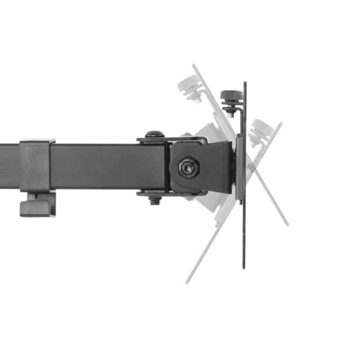 Uchwyt biurkowy na 2 monitory LCD Maclean, 17-32", 2x 8kg, MC-884 Uchwyt biurkowy na 2 monitory LCD Maclean, 17-32", 2x 8kg, MC-884