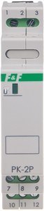PK-2P-PRZEK.EL-MAG.24VAC/DC,STYK2P/2X8A/