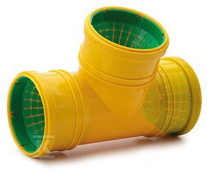 TRÓJNIK DREN. 90ST. 72-100X72-100 ŻÓ? TRÓJNIK DREN. 90ST. 72-100X72-100 ŻÓ?