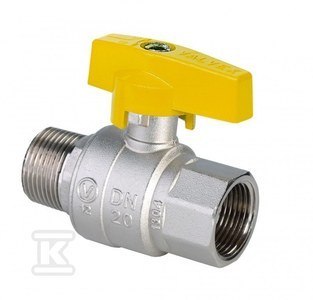 ZAWÓR KULOWY GAZOWY MT WZ 1/2" NIKL. ZAWÓR KULOWY GAZOWY MT WZ 1/2" NIKL.