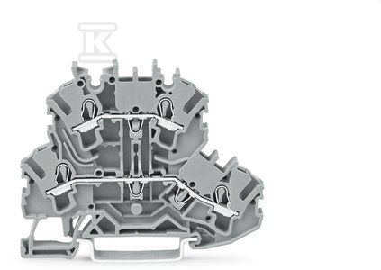 ZŁĄCZ.2-PIĘTROWA 2.5MM2 L/L SZAR.TOPJ ZŁĄCZ.2-PIĘTROWA 2.5MM2 L/L SZAR.TOPJ
