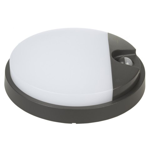 Lampa LED z czujnikiem ruchu Maclean ,na podczerwień, kolor szary, 15W, IP54, 1100lm, MCE291 GR Lampa LED z czujnikiem ruchu Maclean ,na podczerwień, kolor szary, 15W, IP54, 1100lm, MCE291 GR