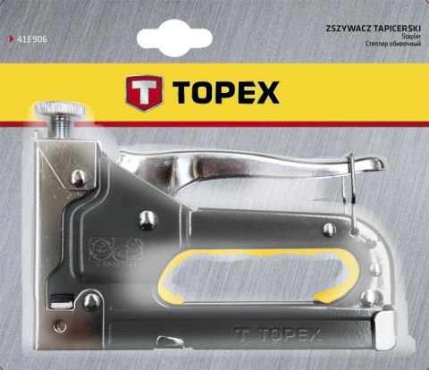 Zszywacz tapicerski 4-14 mm, zszywki J Zszywacz tapicerski 4-14 mm, zszywki J