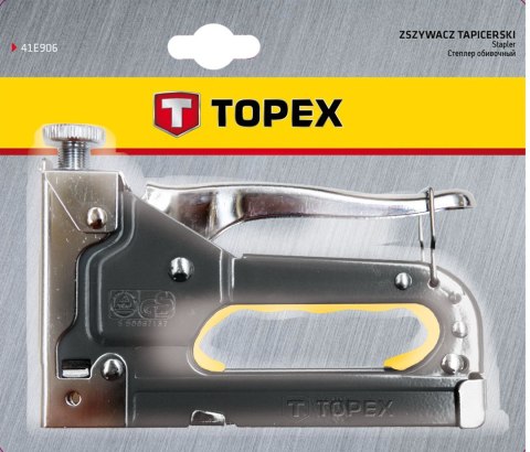 Zszywacz tapicerski 4-14 mm, zszywki J Zszywacz tapicerski 4-14 mm, zszywki J