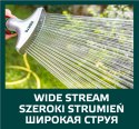 Zraszacz pistoletowy szeroki