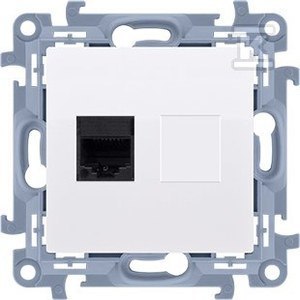 GN.1-KR.KOMP.RJ45 KAT6 BIAŁE SIMON10 GN.1-KR.KOMP.RJ45 KAT6 BIAŁE SIMON10