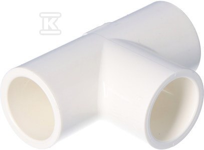 TRÓJNIK RÓWNOPRZELOTOWY KW/KW/KW PVC 1 TRÓJNIK RÓWNOPRZELOTOWY KW/KW/KW PVC 1