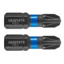 Bity udarowe PZ3 x 25 mm, 2 szt.