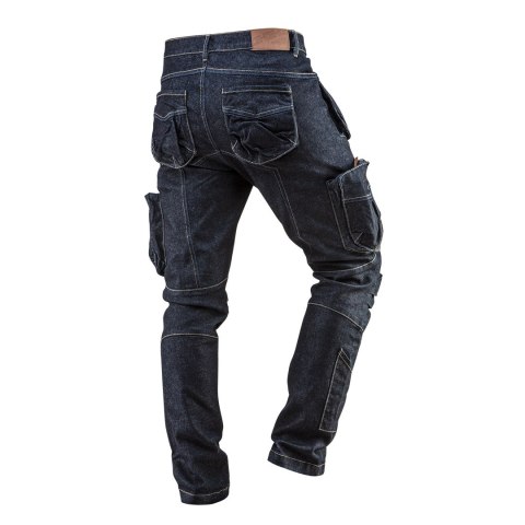 Spodnie robocze 5-kieszeniowe DENIM, rozmiar XXXL Spodnie robocze 5-kieszeniowe DENIM, rozmiar XXXL