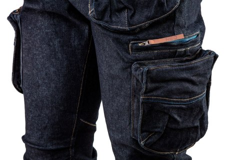 Spodnie robocze 5-kieszeniowe DENIM, rozmiar XXXL Spodnie robocze 5-kieszeniowe DENIM, rozmiar XXXL