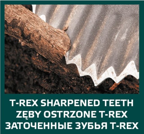 Szpadel ostry, trzonek z włókna szklanego, T-Rex Szpadel ostry, trzonek z włókna szklanego, T-Rex