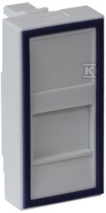 ADAPTER 1MOD PR.22,5X45 DO 1RJ45/1RJ12