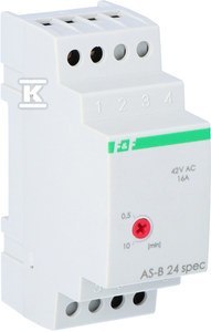 AS-B24 AUT.SCH.24V 16A IP40 SZYNA 2MOD AS-B24 AUT.SCH.24V 16A IP40 SZYNA 2MOD