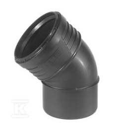 KOL. PP-HT SITECH+ 110/45 SANIT.CZARNE