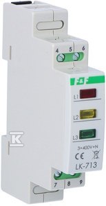 LK-713K LAMP.KONT.ZASIL 3 KOLORY 3X230V LK-713K LAMP.KONT.ZASIL 3 KOLORY 3X230V
