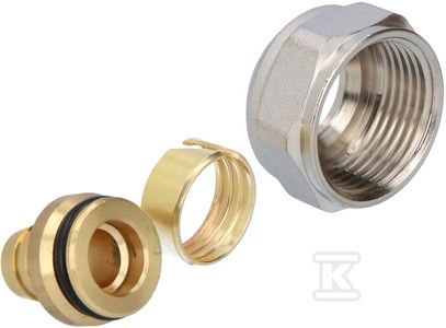 ŚRUBUNEK PRZYŁĄCZNY 16X2 G3/4" PUSH ŚRUBUNEK PRZYŁĄCZNY 16X2 G3/4" PUSH