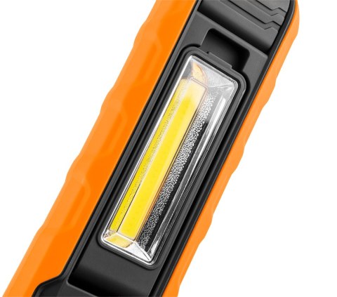 Lampa warsztatowa akumulatorowa 500 lm COB + baza + ładowarka Lampa warsztatowa akumulatorowa 500 lm COB + baza + ładowarka