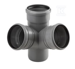 CZW.HT 2-PŁ.110X110X110/67 POPIEL SANIT