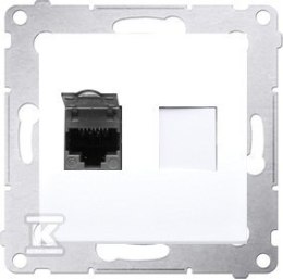 GN.KOMP.RJ45 KAT6E PRZES.BIAŁE SIMON54