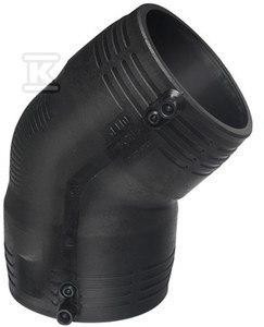 KOL.EL.45ST.D160 SDR11,PN10 GAZ/PN16WODA