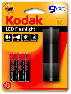 LATARKA 9LED+3XLR3 CZARNA LATARKA 9LED+3XLR3 CZARNA