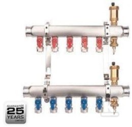 ROZDZIELACZ MINI BASE INOX K2-7 G1-G1/2