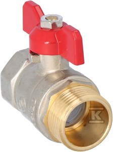 ZAWÓR KULOWY ORO GW/Z 1",MOT.