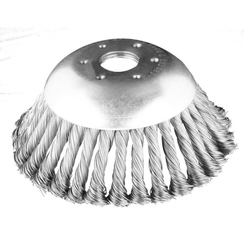 Szczotka druciana do kosy spalinowej 150 x 25.4 mm, twarda, druty splątane Szczotka druciana do kosy spalinowej 150 x 25.4 mm, twarda, druty splątane