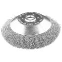 Szczotka druciana do kosy spalinowej 200 x 25.4 mm, miękka, druty falowane