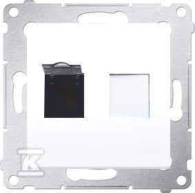 GN.KOMP.RJ45 KAT6 PRZES.BIAŁE SIMON54 GN.KOMP.RJ45 KAT6 PRZES.BIAŁE SIMON54