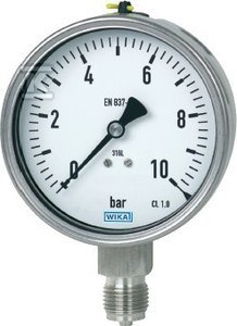 MANOMETR 232.50NS63,G1/4"B,0-10BAR ST.N. MANOMETR 232.50NS63,G1/4"B,0-10BAR ST.N.