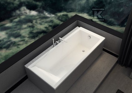 WANNA PROSTOKĄT 150X70X40,5CM NOGI W KP