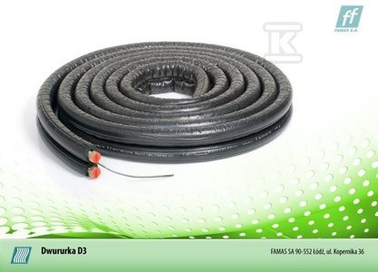 WĄŻ DWURURKA-D3 20MB,OTUL.HTS,G3/4" WĄŻ DWURURKA-D3 20MB,OTUL.HTS,G3/4"