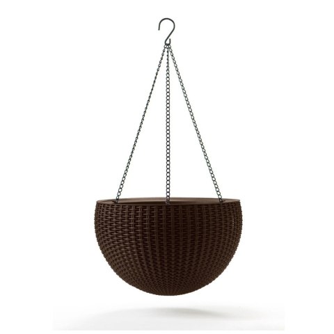 Doniczka wisząca Keter Sphere Planter brązowa Doniczka wisząca Keter Sphere Planter brązowa