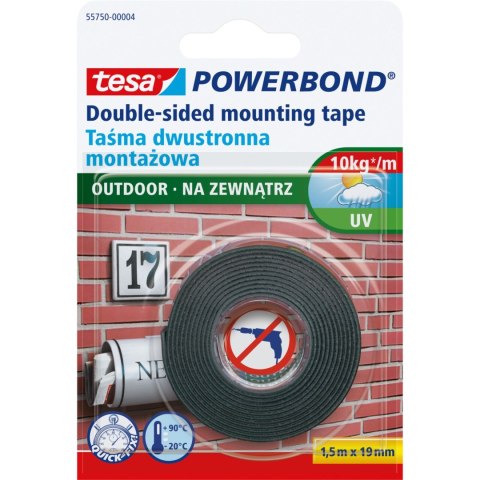 Taśma montaż.dwustr.pian.na zew.1,5m:19mm (h5575004) pro Taśma montaż.dwustr.pian.na zew.1,5m:19mm (h5575004) pro