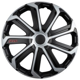 Kołpak samochodowy evo black&silver 14